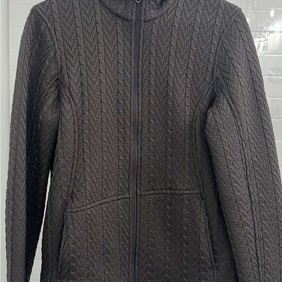 Spyder Gray Knit Sweater with Ribbed Pattern - Picture 6 of 6